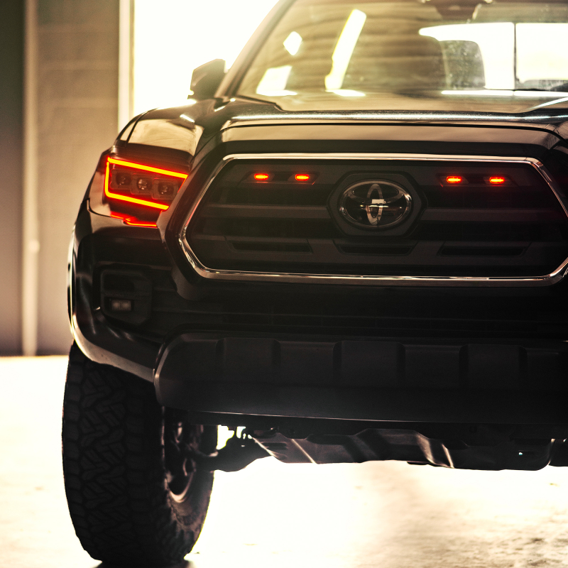 Toyota Tacoma LED Grill Light Kit - ORACLE Lighting - Pre-Runner Style - Tinted Lens - `16-`20